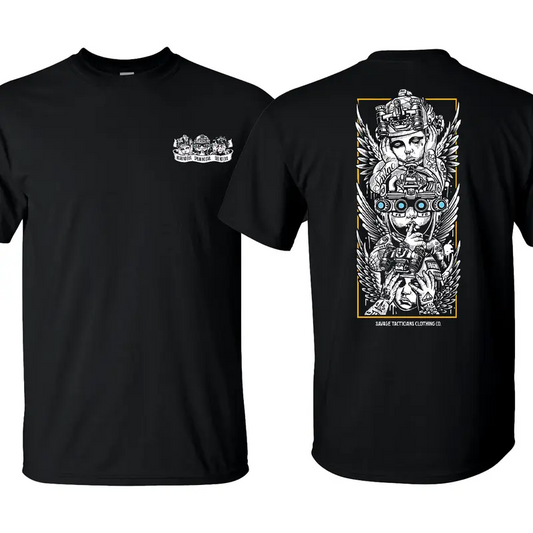 Proverbial Maxim Tactical Military Gun Graphic T-Shirt/Sweatshirt/Hoodie