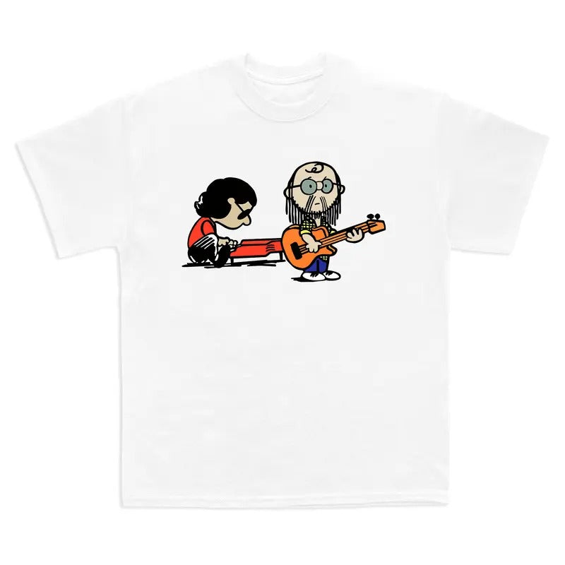 Vintage Music Inspired Cartoon Rock Graphic T-Shirt/Sweatshirt/Hoodie