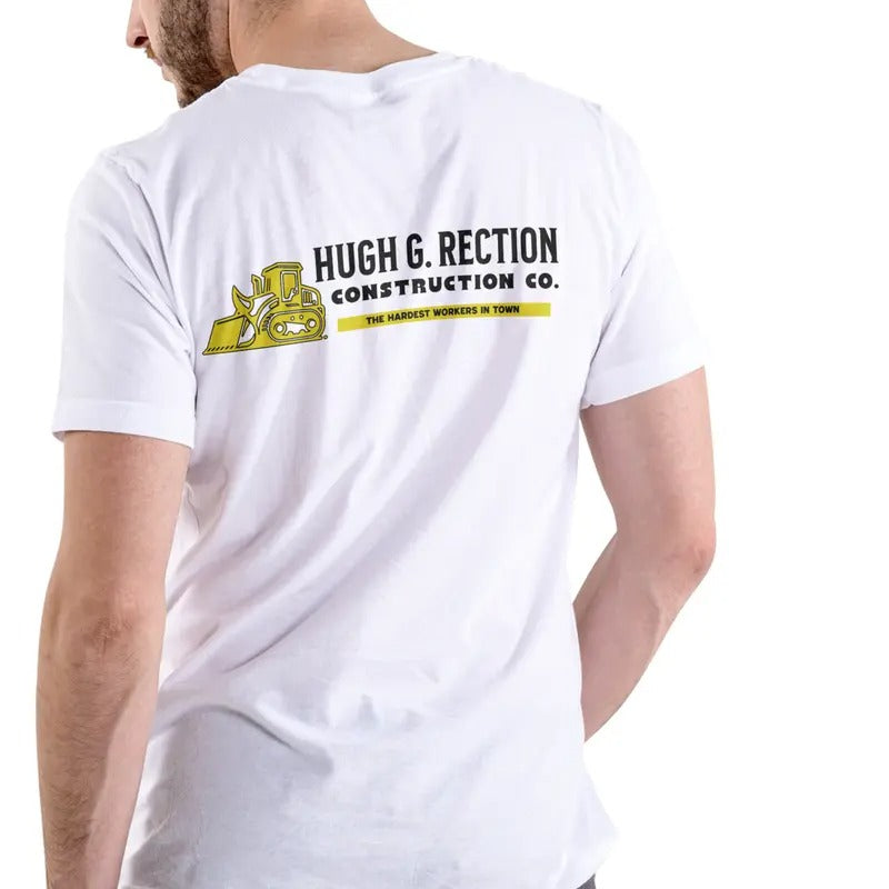 Hugh G. Rection Construction Co. Funny T-Shirt/Sweatshirt/Hoodie