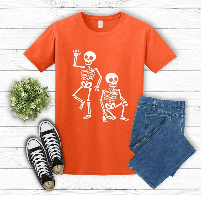 Subtle Skeletons Halloween T-Shirt / Sweatshirt / Hoodie