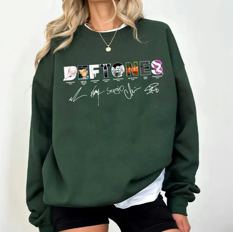 Music Lover's 2025 Album Deftones Graphic T-Shirt/Sweatshirt/Hoodie