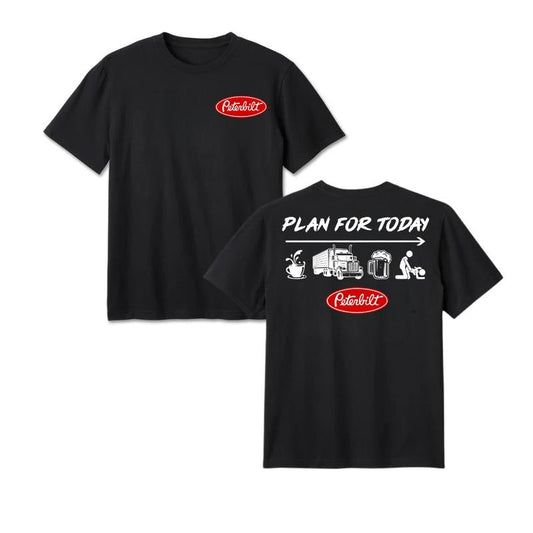 Plan For Today Coffee Truck Beer Rest Graphic T-Shirt / Sweatshirt / Hoodie