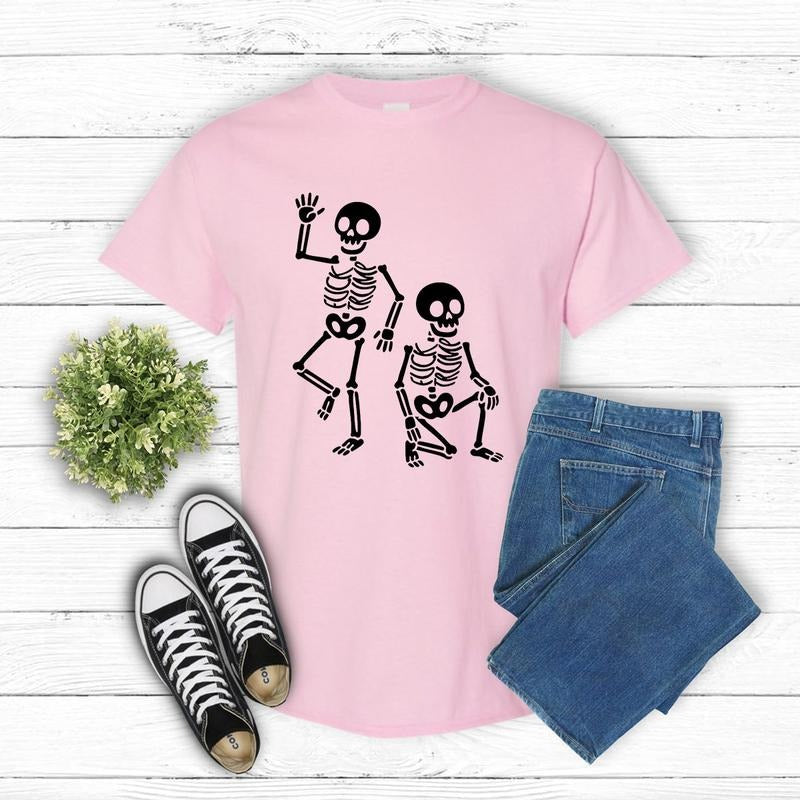 Subtle Skeletons Halloween T-Shirt / Sweatshirt / Hoodie