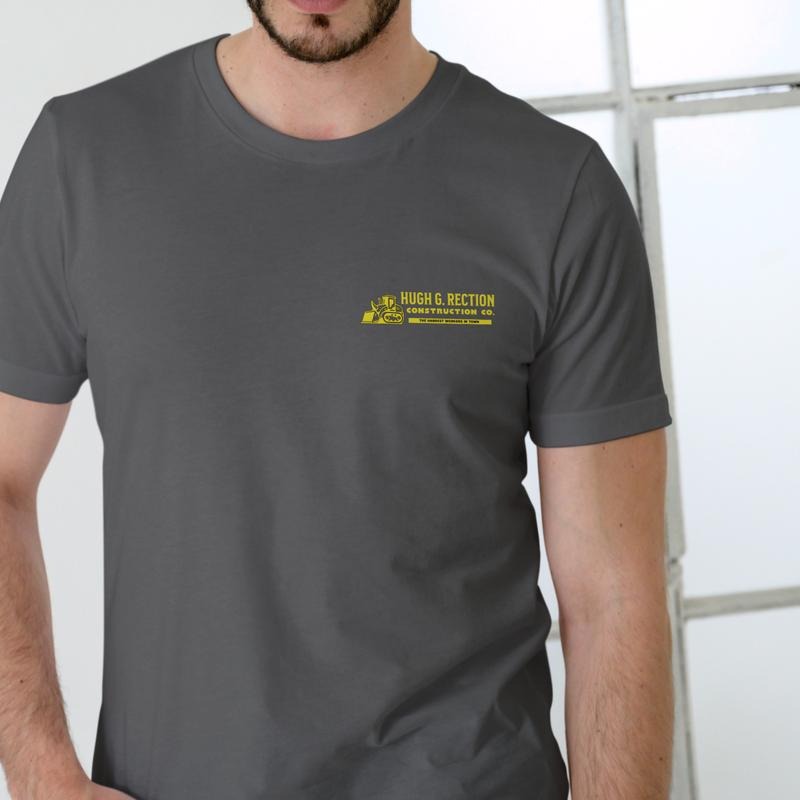 Hugh G. Rection Construction Co. Funny T-Shirt/Sweatshirt/Hoodie