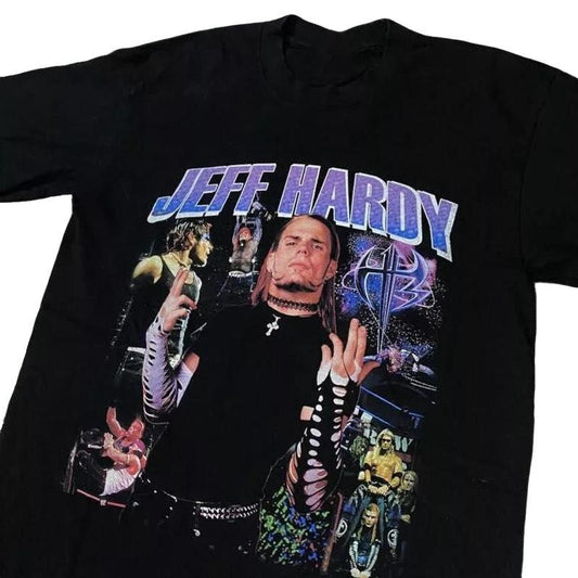 Hot Trend Jeff Hardy Black Cotton T-Shirt/Sweatshirt/Hoodie